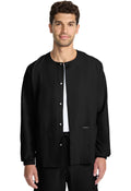 Cherokee Unisex Snap Front Warm Up Jacket
