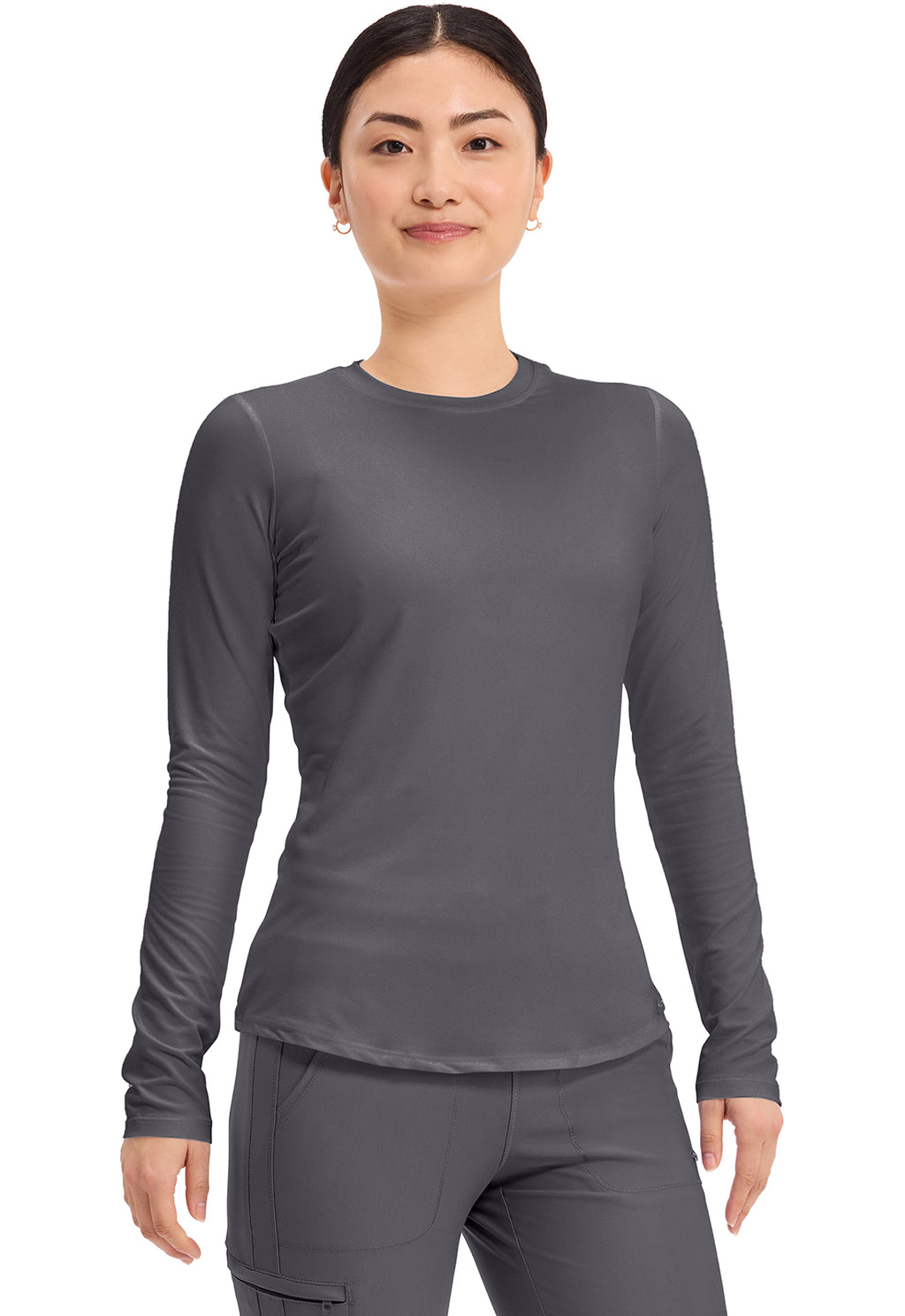 CK BASICS Long Sleeve Underscrub Knit Tee